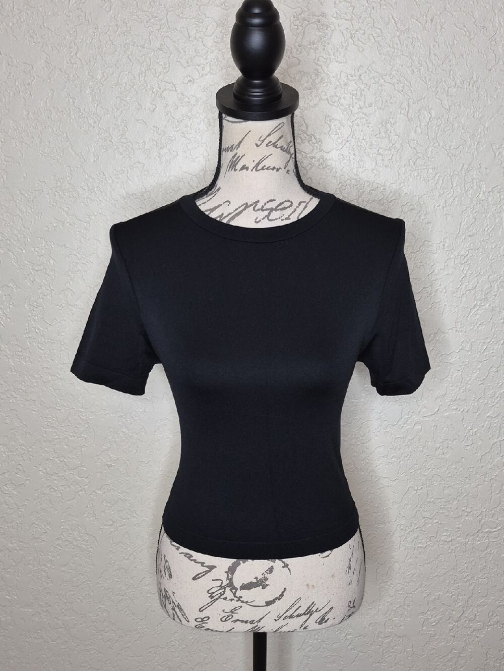 A New Day Short Sleeve Shirt Black Size S